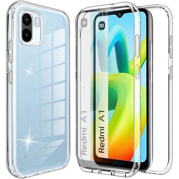 Skyddsfodral för Xiaomi Redmi A1/A2 - E.F.CONNECTION - Transparent - Mjuk - Stötsäker Transparent