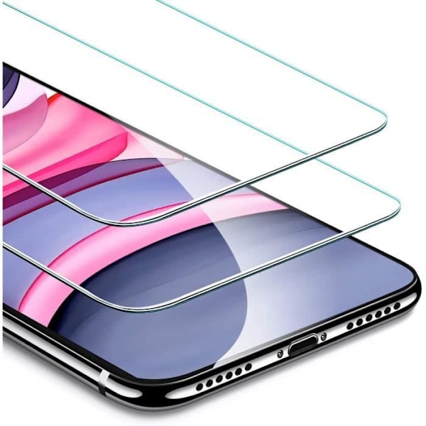 Skyddsfilm - Xiaomi - Redmi 9 - Härdat glas - 2 delar - 9H hårdhet - Anti-repa Transparent