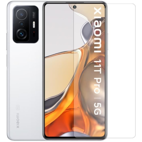 2-pack skyddsfilm för Xiaomi 11T Pro 5G 6,67" Klart skyddande härdat glas - Yuan Yuan