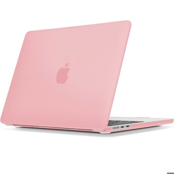 Skal till MacBook Pro 16 Tum M4 M3 M2 M1 Pro/Max 2024 2023 2021, Hård Slim Transparent Matt Rosa Rosa