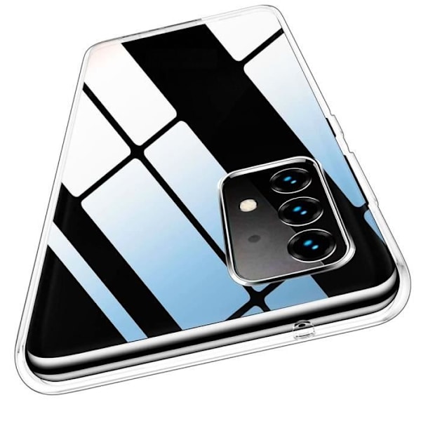 Til Oppo A54 5G- A74 5G 6,5": UltraSlim Gel Silikone Cover og Perfect Fit + Stylus - TRANSPARENT