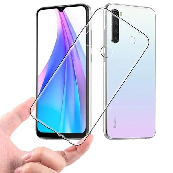 Coque - VCOMP - Xiaomi Redmi Note 8T - UltraSlim - Perfekt passform - Transparent TRANSPARENT