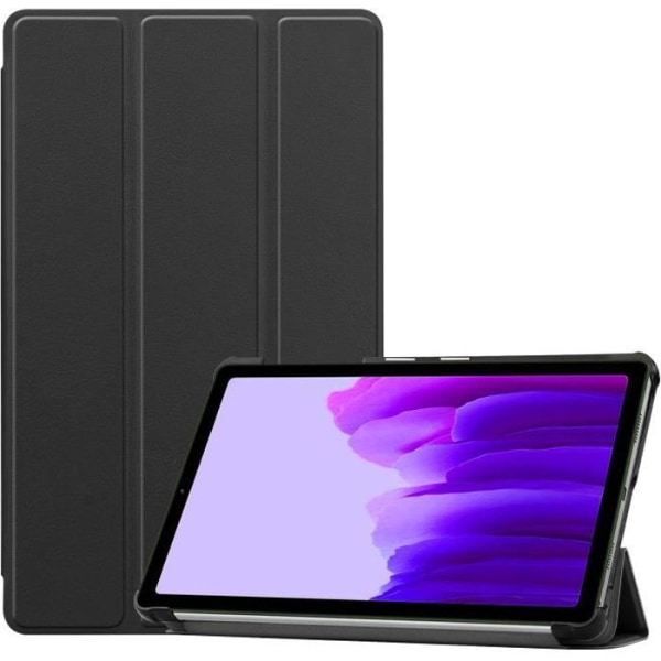 Samsung Galaxy Tab A7 Lite Fodral Fodral [(8,7") SM-T220 -T225] Lättvikts PU Läder Stötsäkert Tablett Fodral Fodral - Svart