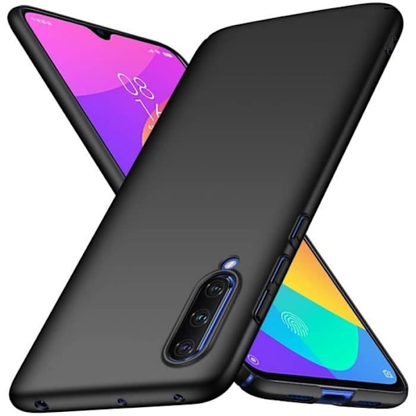 Xiaomi Mi 9 Lite Fodral, Ultra Thin Hard Shell Bumper Case Cover för Xiaomi Mi 9 Lite - Svart YW40686