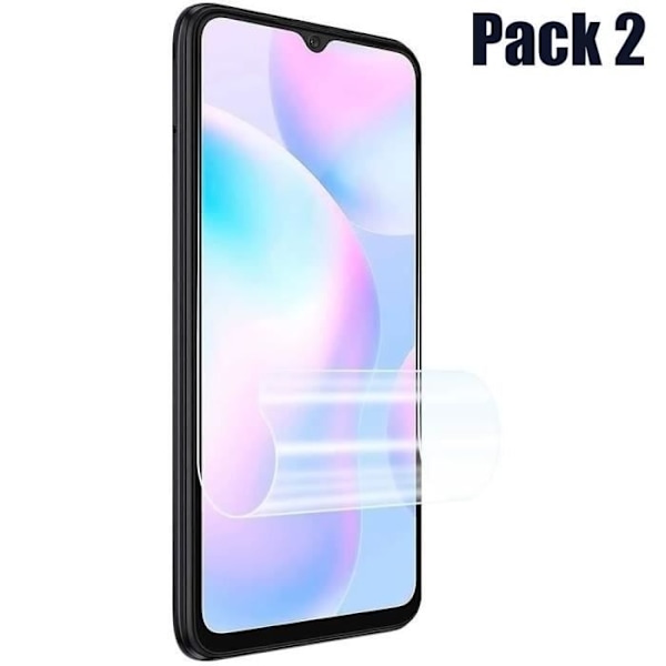 Pakke 2 blød film til Redmi 9T Screen Anti Trace glasfilm Transparent