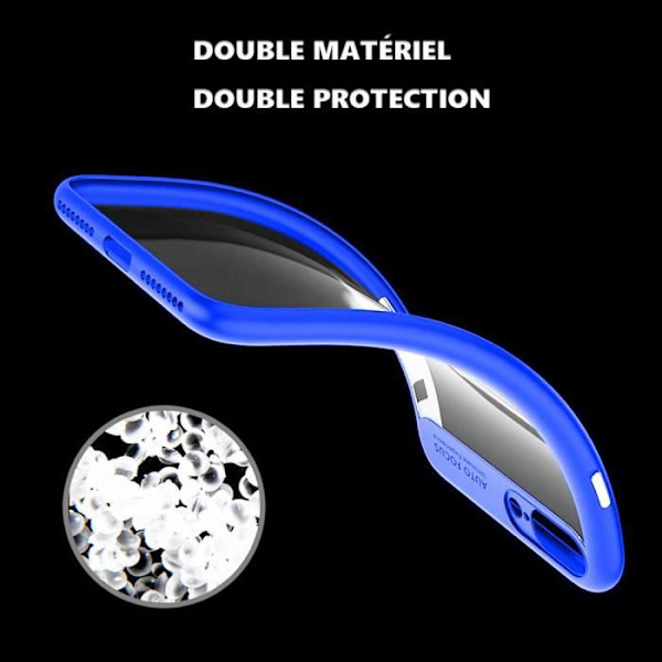 Coque til iPhone 6 Plus-6s Plus, Stødabsorberende Beskyttelse (Blå)