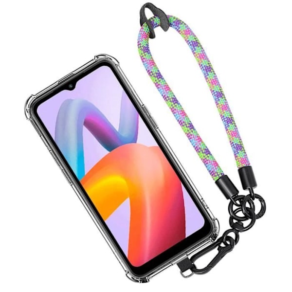 Skydd för Xiaomi Redmi A1 - A2 - Stötbeständig - Robust armband - Flerfärgad - Flexibel Flerfärgad