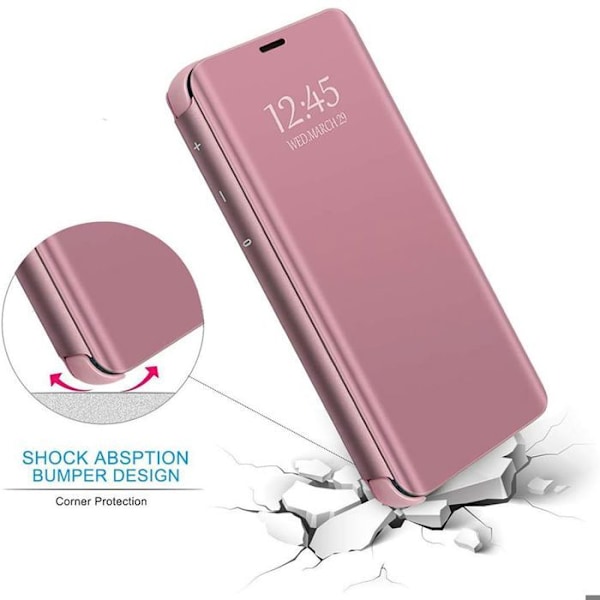 Coque Intégral för Xiaomi Redmi Note 14 Pro Plus 5G/Note 14 Pro+ 5G, Skydd Fram och Bak Clear View Rosa Rosa