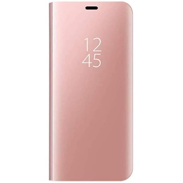 Fodral för Xiaomi Redmi Note 8 Pro, Mirror Flip Ultra Thin Anti-Scratch Shockproof Technology Cover Clear View Stående Fodral för Xiaomi Redmi Note 8