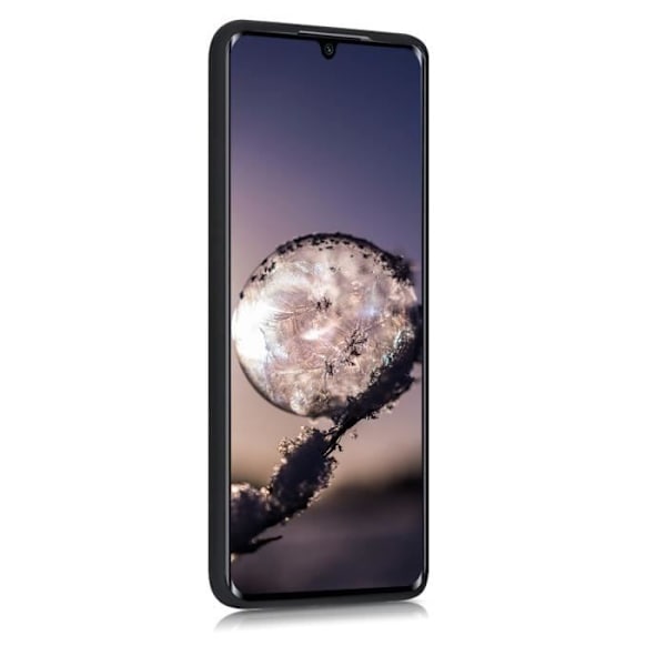 Coque - kwmobile - Xiaomi Mi Note 10 Lite - Matt svart silikon - Heltäckande skydd - Mjuk Svart