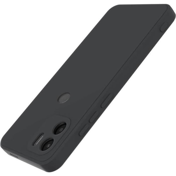 Taske til Redmi A1 Plus/A2 Plus (A1+/A2+) Silikone stødsikker sort Blød og modstandsdygtig Svart