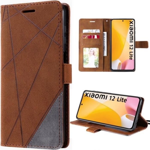 Fodral till Xiaomi 12 Lite Brown Stötsäker Anti-Scratch Soft