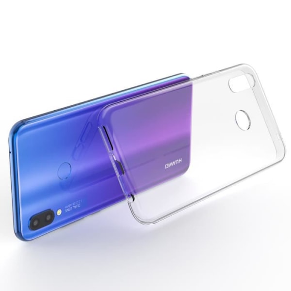 Skyddsfodral för Huawei P smart Plus, Silikonskyddsfodral Stötsäkert fodral Högkvalitativt anti-skrapa från NALIA Transparent