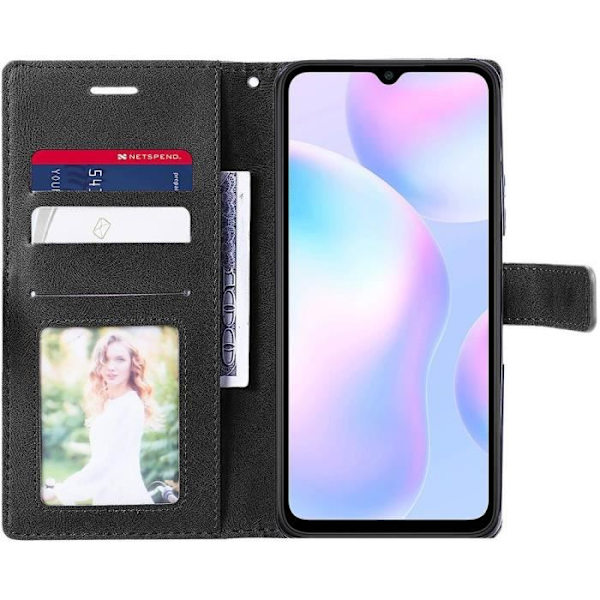 Taske til Xiaomi Redmi 9A Brun-Sort Stødsikker anti-ridse blød