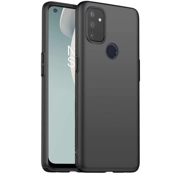 Beskyttelsesetui til Oneplus Nord N100 - E.F.CONNECTION - Blød sort silikone - Præcis skæring Svart