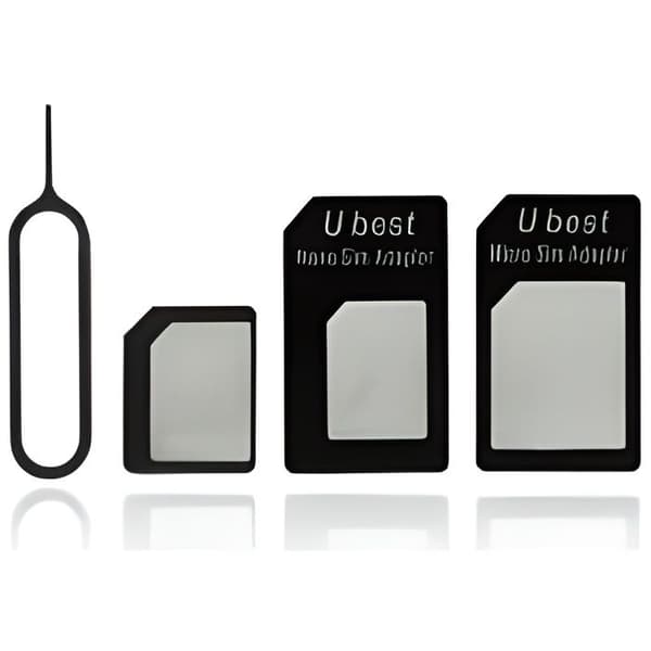 4 i 1-adapter Nano Sim-kort, Sim-kort