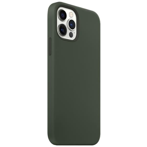 Coque - Premium - för iPhone 12 Pro - Stötsäker - Halkfri - Nattgrön Nattgrönt