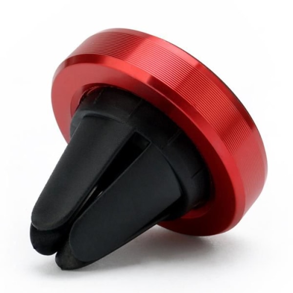 1st Minitelefonhållare A2 runda remsor Universal magnetisk bilhållare för iPhone Samsung Huawei Xiaomi - Röd