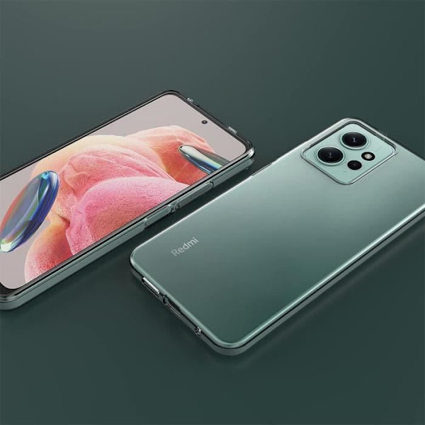 Coque - Xiaomi - Redmi Note 12 - Silikone - Høj modstandsdygtighed - Stødabsorberende Transparent