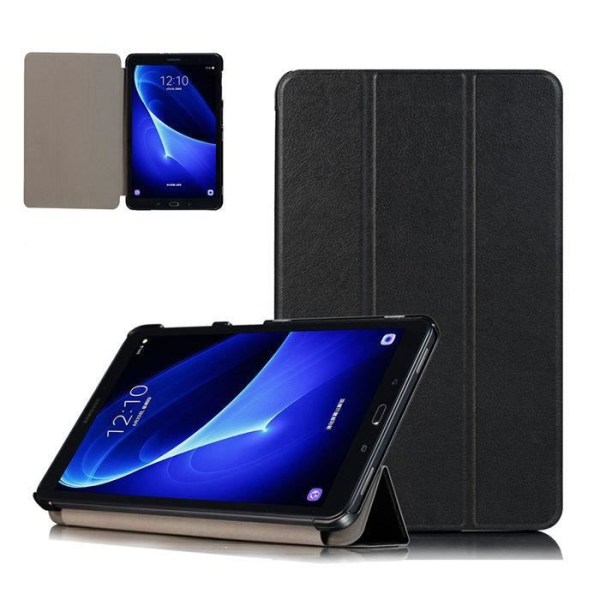 Cover Cover - XUNYLYEE - Samsung Galaxy Tab A 10.1" - PU læder - Sort - Optimal beskyttelse Svart