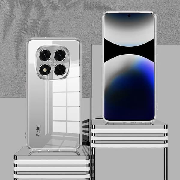 Fodral för Xiaomi Redmi Note 15 Pro 4G - Transparent Silikon Stöttålig Repfria Slim Lätt Transparent