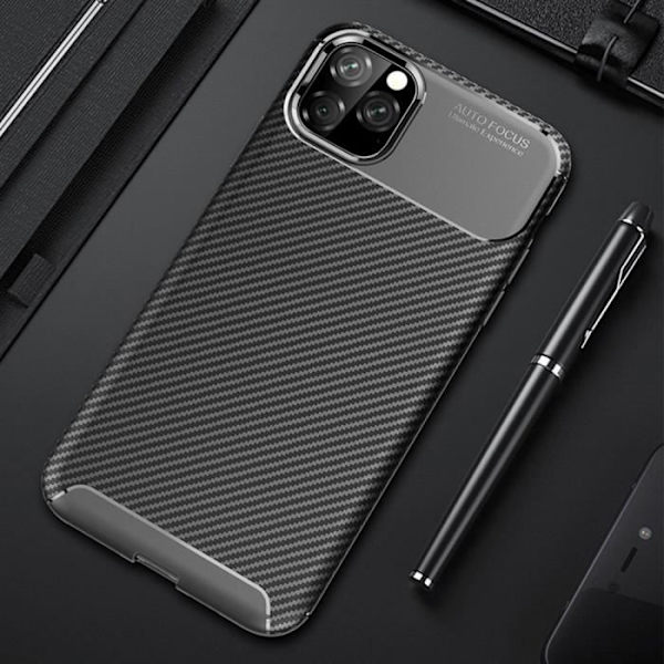 Cover til iPhone 12 Mini - MÆRKE - Ultra-Tynd Stødabsorberende Beskyttelse - Silikone - Fleksibel Svart
