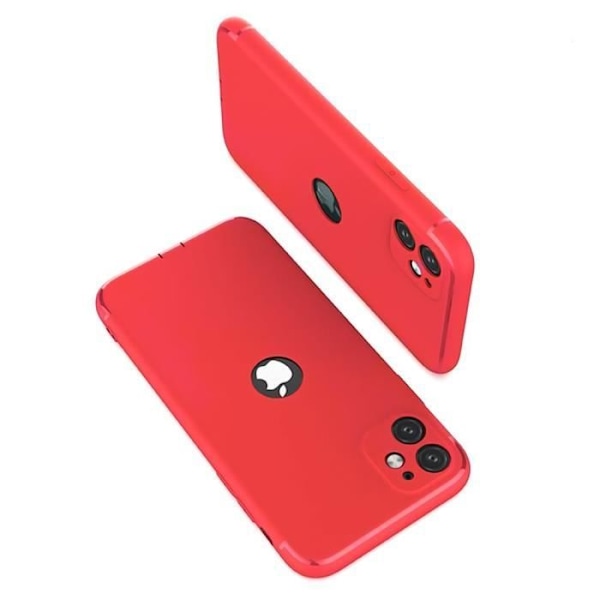 Mjukt rött silikonskyddsfodral för iPhone 13 Pro Max (6,7 tum) - E.F.CONNECTION Röd