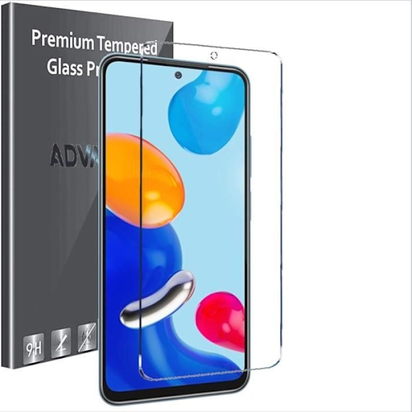 Advansia härdat glas (skyddsfilm) för Xiaomi Redmi Note 11 6,43 tum [X1] bit [bubbelfri] [X1] Styck