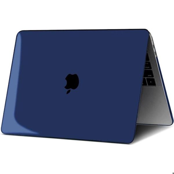 Skydd för MacBook Pro 16 Tum M4 M3 M2 M1 Pro/Max 2024 2023 2021, Hård Antihalk Effekt Blank - Mörkblå marinblå