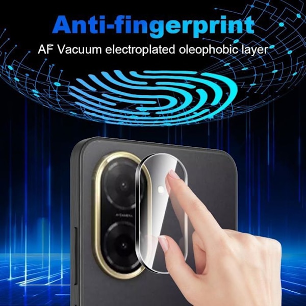 2 Stötsäker Bakre Kamera Linser för Xiaomi Redmi A5 4G, Rep-skydd Transparent
