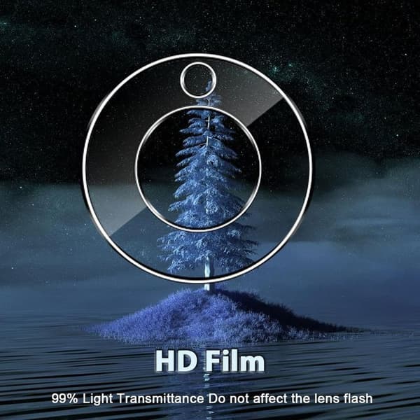 2 Stötsäkra Kameraglas för Honor Magic 8 Lite, 9H Repbeständig Skydd Transparent