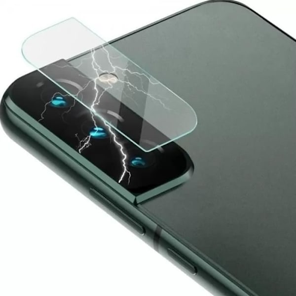 Skyddsmål - E.F.CONNECTION - för Samsung Galaxy S22Plus - Härdat glas - Represistent - 3-pack Transparent