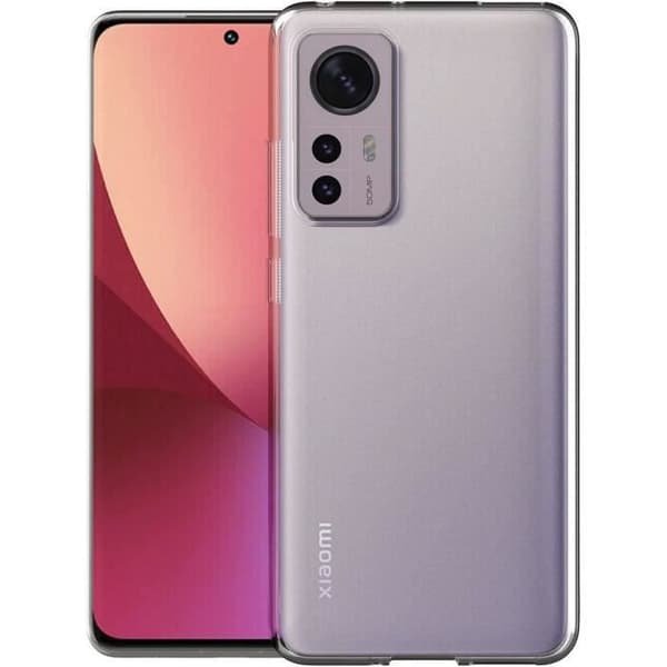 Coque - E.F.CONNECTION - för Xiaomi 12 - Transparent - Mjuk - Repbeständig - Stötsäker Transparent