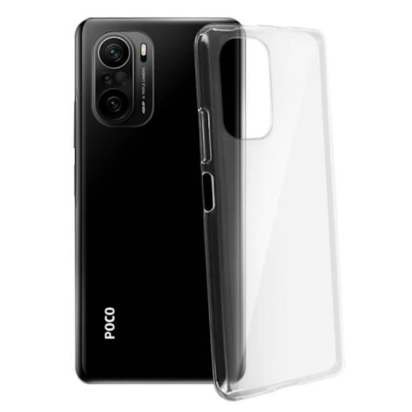 Skyddsfodral för Redmi K40 - E.F.CONNECTION - Högpresterande mjukt anti-chock silikon - Transparent Transparent