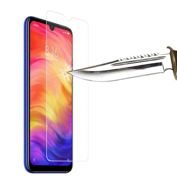 Skydd film - VCOMP - Xiaomi Redmi Note 7/7 Pro - Härdat glas - Repbeständig - 1 enhet TRANSPARENT