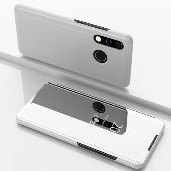 Etui - Huawei - P30 Lite - Smart Clear View Mirror - Læder - Anti-ridse Pengar