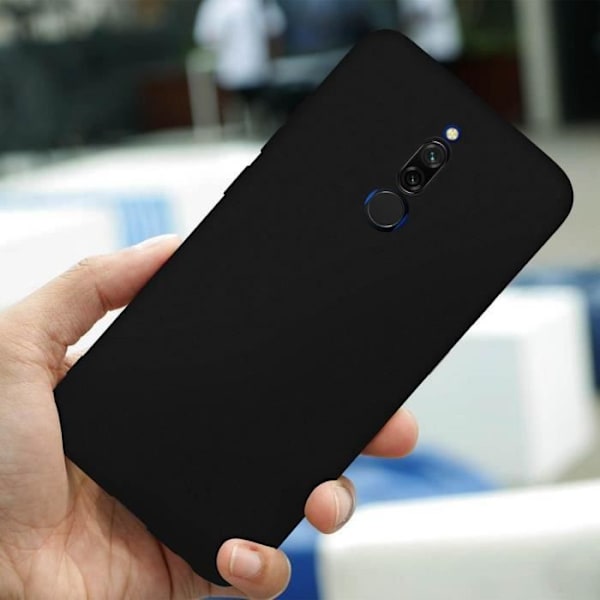 Skyddsfodral för Samsung Galaxy A52 5G (6,5") - E.F.CONNECTION - Anti-Shock Silikon Svart Svart