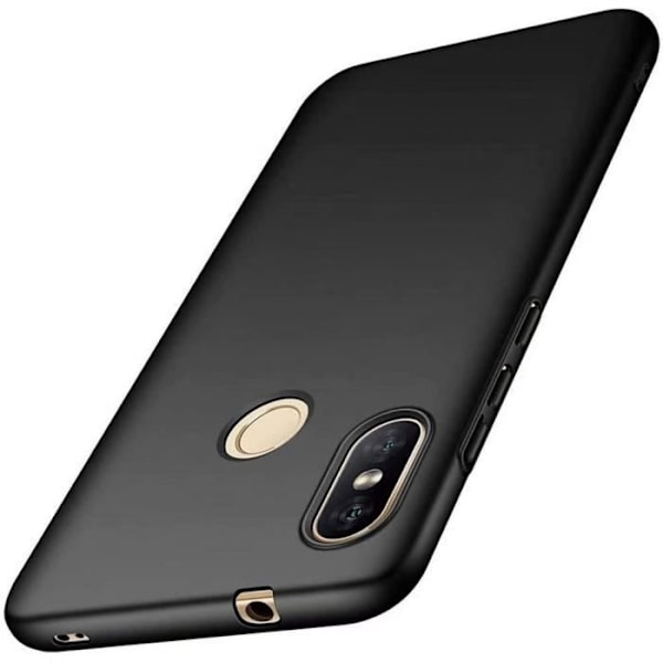 Skyddsfodral till Xiaomi Mi 8 Pro - E.F.CONNECTION - Mjuk - Svart - Matt silikonfinish Svart