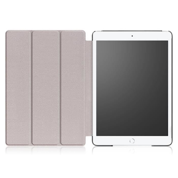 iPad 10,2" 2019 etui - Cover - Stødsikkert PU-læder - Letvægts - Sort - Kompatibel med iPad 7. generation Svart