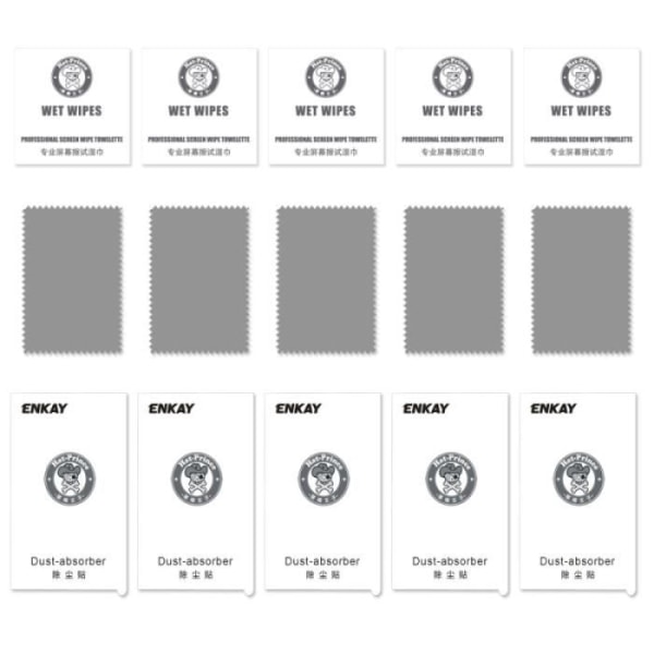 5 STK 0,26 mm 9H Overfladehårdhed 2,5D Fuldskærmshærdet glasfilmbelagt hærdet glas til Xiaomi Mi 8 SE (sort) Andet