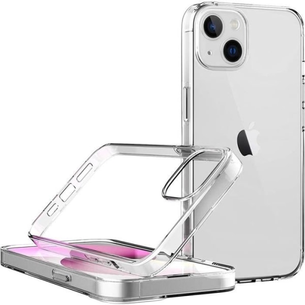 Silikonfodral till iPhone 14 Plus Ultra Slim Transparent Transparent