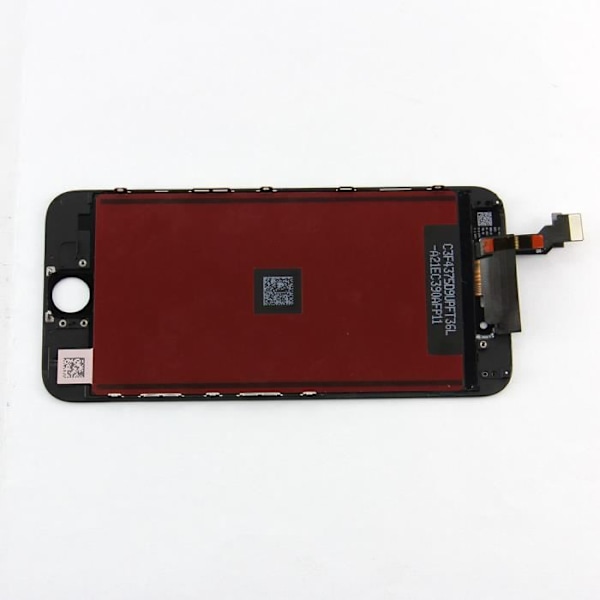 SKÄRM FÖR IPHONE 6 SVART TOUCH GLAS + LCD PÅ CHASSI + VERKTYG