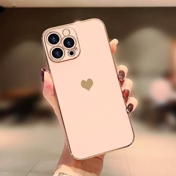 Skal - E.F.CONNECTION - för iPhone 15 Pro - Stötsäker - Repåter - Mjuk Rosa