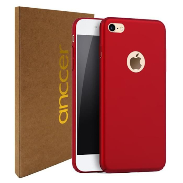 iPhone 6-fodral, iPhone 6s-fodral Fjädrande ultratunn stötdämpningsdesign - röd
