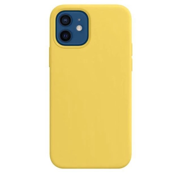 Beskyttelsescover - E.F.Connection - iPhone 13 Pro (6,1") - Silikone - Ultratynd - Gul Gul