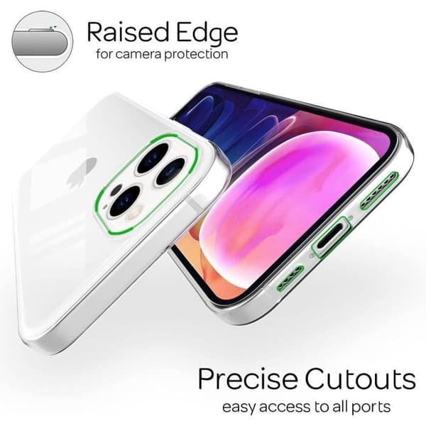 Coque - TPU - för iPhone 14 Pro - Transparent - Mjuk - Pålitligt skydd Transparent