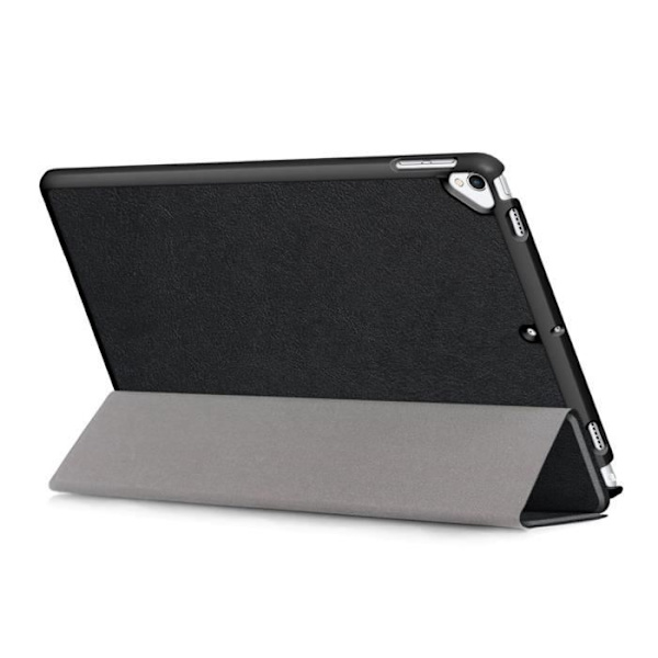 iPad 10,2" 2019 etui - Cover - Stødsikkert PU-læder - Letvægts - Sort - Kompatibel med iPad 7. generation Svart
