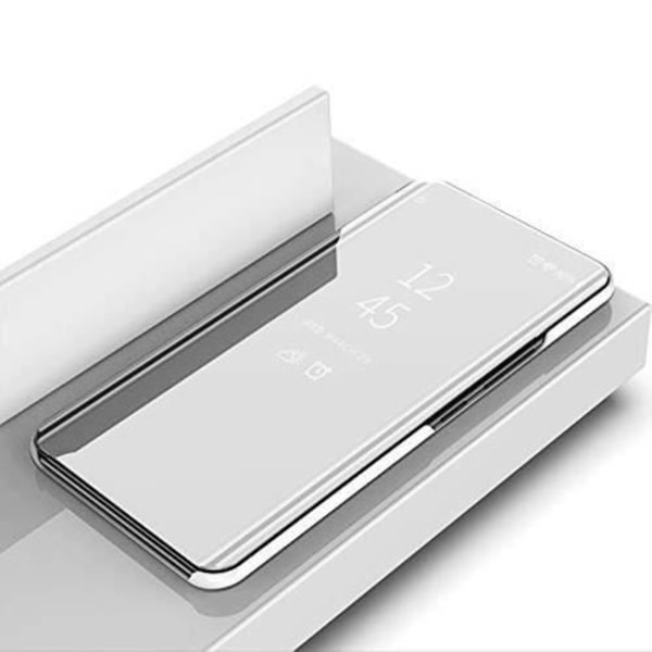 MISSTARS® Xiaomi Redmi Note 9s - 9 Pro - 9 Pro Max Flip Case Cover Spegeleffekt Silver För Xiaomi Redmi Note 9s - 9 Pro - 9 Sølv