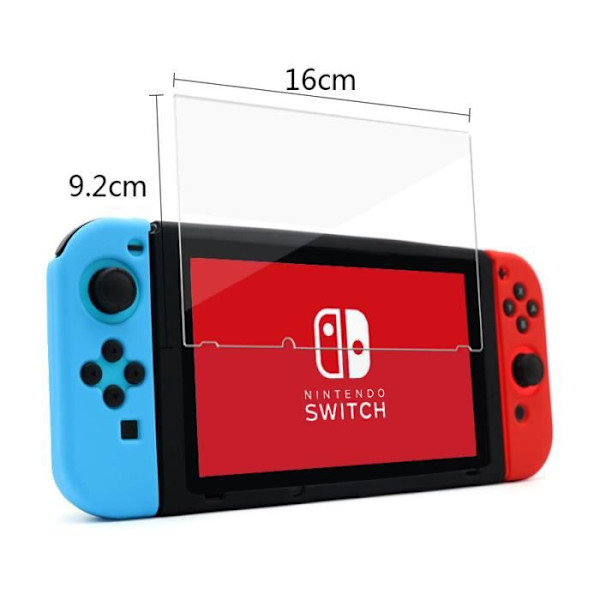 Skärmskydd i härdat glas för Nintendo Switch 2017 (Pack 2)