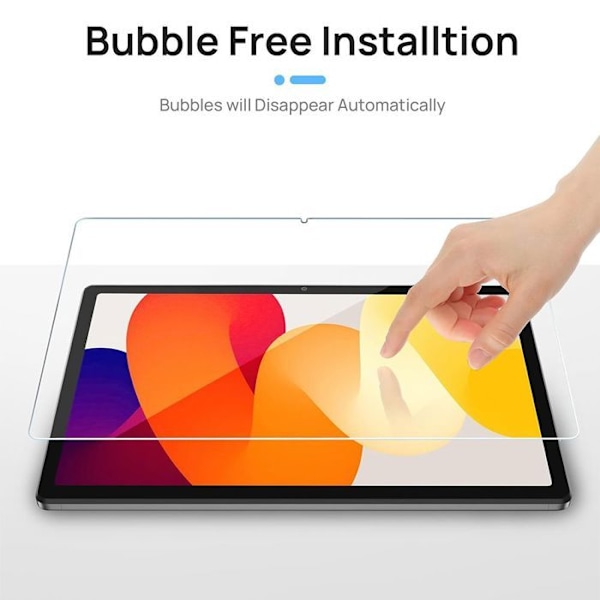 Paket med 2 Härdat Glas för Xiaomi Redmi Pad SE 11 Tum - Transparent Skärm skydd Anti-repor